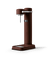 Aarke Carbonator 3 in Burgundy, with the carbonation lever and nozzle clearly visible.