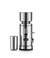 Front view of the Aarke Coffee Grinder in stainless steel.
