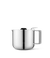 Front view of Aarke Coffee Thermal Jug in stainless steel.