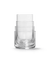 Set of 4 Aarke Nesting Glasses stacked to show compact storage design.