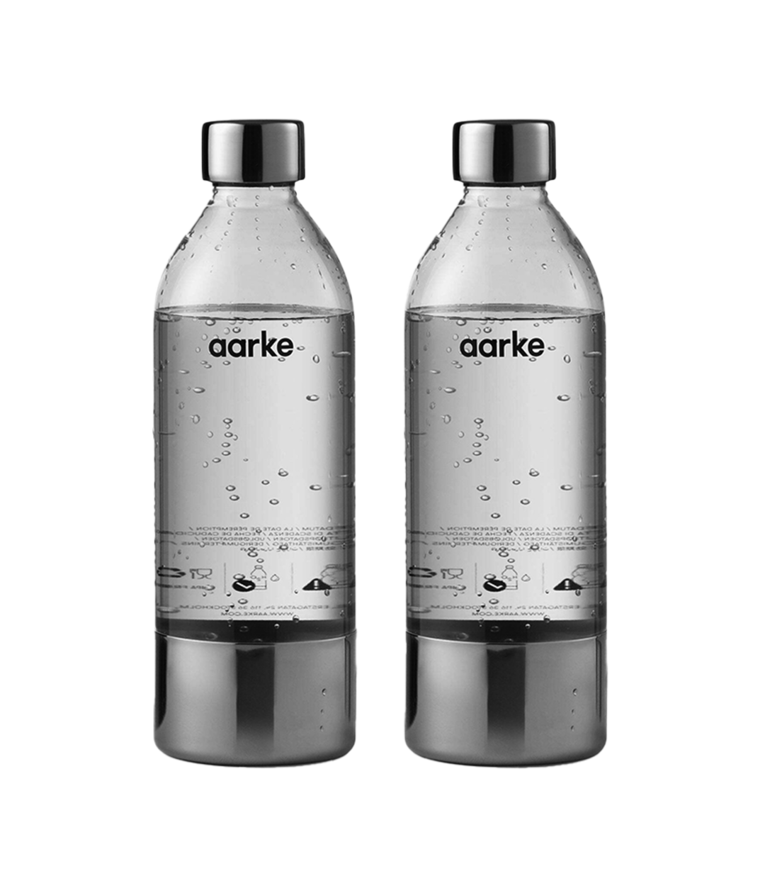 aarke Extra PET Stainless Steel 1L bottle (for use Carbonator)
