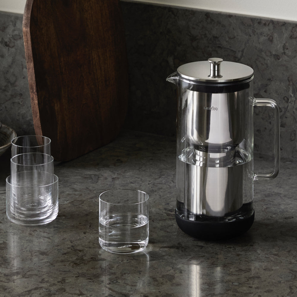 Glass water filter jug - Aarke Purifier