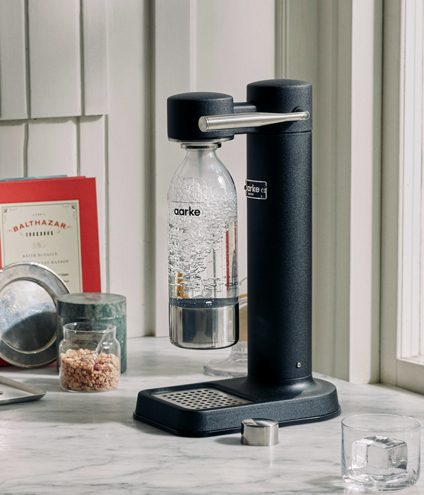 Aarke Carbonator 3 マットブラック ボトル付き Aarke Carbonator 3 Matte Black - Soda Machine