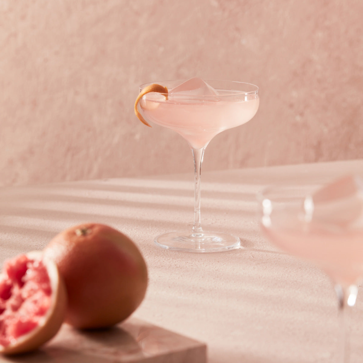 A grapefruit cocktail.