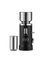 Aarke Coffee Grinder in Matte Black with stainless steel coffee grounds cup.