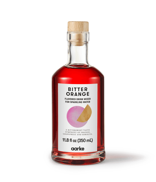 Front view of Aarke Bitter Orange Drink Mixer.