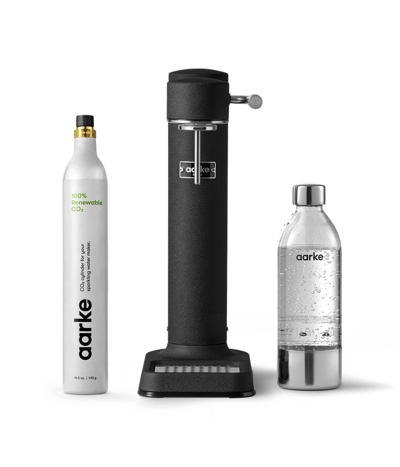 あき aarke Carbonator3 マットブラック ガラスボトル Aarke あき aarke Carbonator3 マットブラック ガラスボトル Aarke