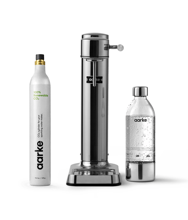 Aarke - Carbonator 3 Kit - Stainless Steel Aarke - Carbonator 3 Kit - Stainless Steel